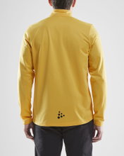 Craft Sport-Trainingsjacke Squad - ohne Seitentaschen, bequeme und funktionell - gelb Herren